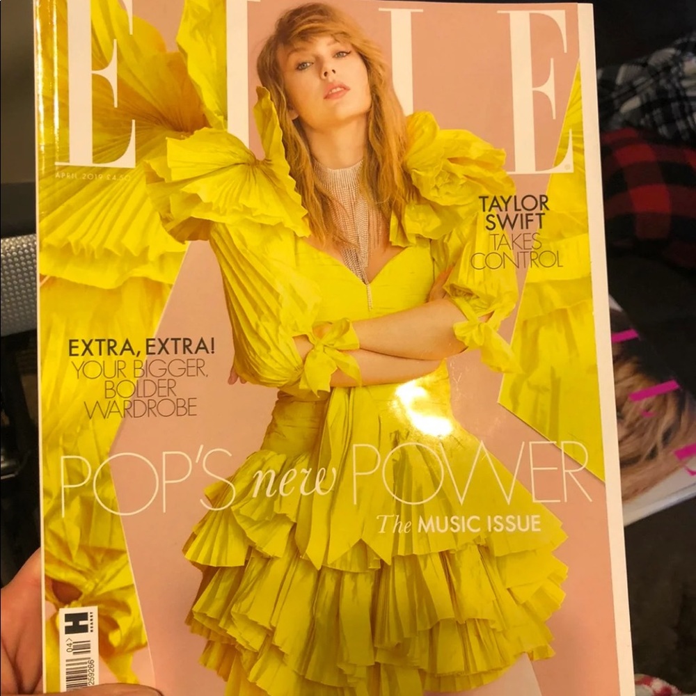 Two Elle magazines